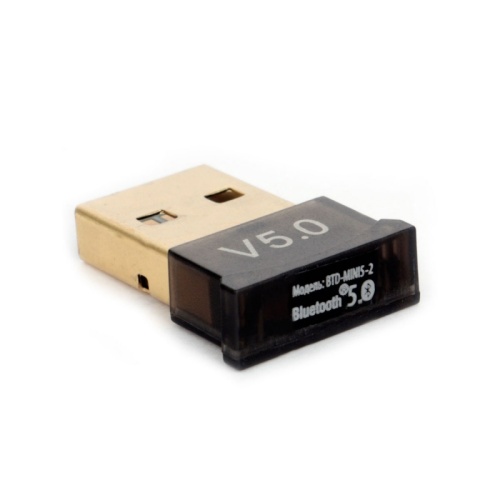 Адаптер Bluetooth Gembird, BTD-MINI5-2, ультратонкий корпус, v.5.0, 10 метров, USB | код BTD-MINI5-2 | Gembird