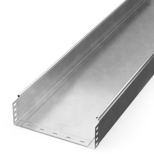 Лоток неперфорированный Стандарт INOX (AISI 304) 300х100х3000 (0,8 мм) (3 м/уп) Промрукав | код PR16.2316 | ПРОМРУКАВ