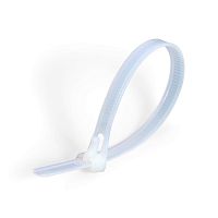 Стяжка нейлоновая КСР 7,5х200 (б) (100шт.) (Fortisflex) | код 56183 | Fortisflex