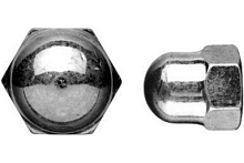 Гайка шестигранная колпачковая самоконтрящаяся DIN 986 А2 M 6 | код DIN 986 А2 M6 | Бесткрепеж