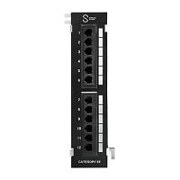 Панель коммутационная SYSTEM UTP Cat.5e 12p 10' 1u | код SL-20U12W5 | SUPRLAN