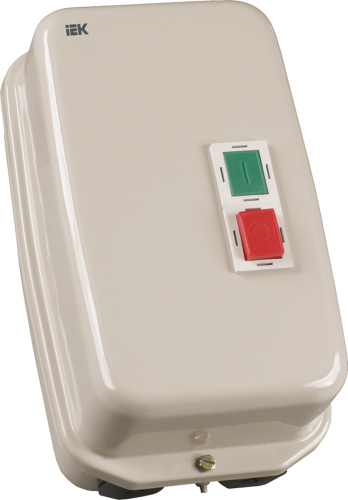 Контактор КМИ35062 50А IP54 с индикацией Ue=230В/АС3 | код KKM36-050-I-220-00 | IEK