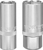 S3S3121 Головка торцевая свечная 1/2 DR, 21 мм | код S3S3121 | Thorvik