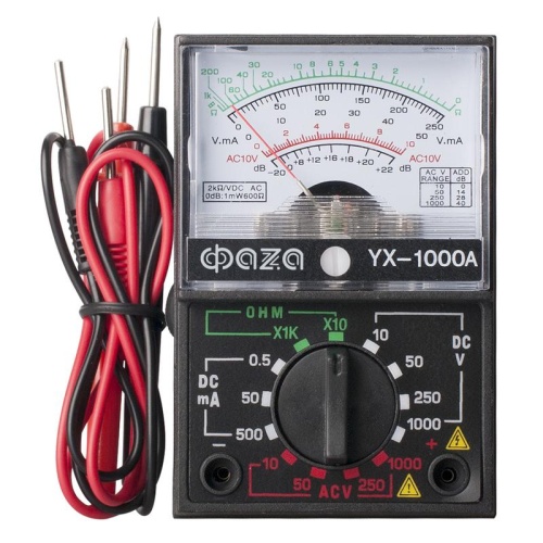 Мультиметр аналоговый YX-1000А ФАZА 5000537 фото 2