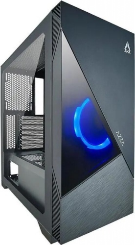 Корпус Azza Eclipse черный без БП ATX 9x120mm 5x140mm 2xUSB2.0 1xUSB3.0 audio bott PSU | код 2007764 | AZZA