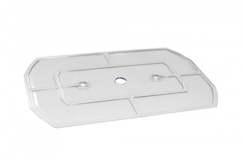 Крышка для сплайс-кассеты FO-SPL01-HLD-BK прозрачная, Hyperline FO-SPL01-COV-TR | код 254998 | Hyperline