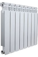 Радиатор алюминиевый BASE L 500 - 8 секций (CO-BB500E/8 L) | код 23469 | Valfex