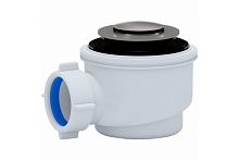 Сифон для душевого поддона АНИ 1 1/2' x 50 клик-клак хром | код E410CLS | АНИ пласт