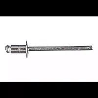 Заклепка вытяжная 4,0x6 материал нержавеющая сталь | код A2/A2 4,0x 6 | KMP