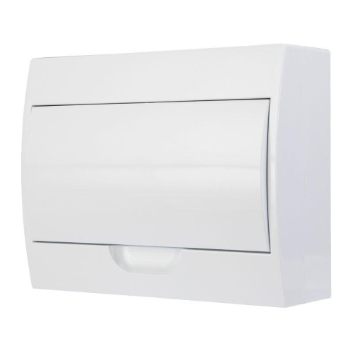 Бокс ЩРН-П-12 IP41 пластик. бел. (бел. дверца) Rexant 11-0313