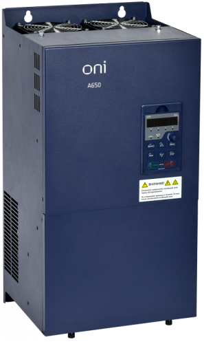 Преобразователь частоты A650 380В 3Ф 110кВт 210А M ONI | код A650-33E110M | ONI