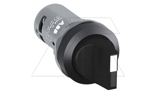 Переключатель C2SS1-10B-10, 2-х позиц., черный, 1NO (0-45), с фиксацией, IP66, пластик, 22mm | код 1SFA619200R1016 | ABB