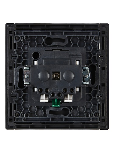 FORTE&PIANO Роз. с з/к з/ш б/к 16А FP113 чер. IEK | код FP-R14-16-1-K02 | IEK фото 2