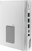 Неттоп MSI Pro DP10 13M-088RU U300 (1.2) 4Gb SSD128Gb UHDG Windows 11 Professional GbitEth WiFi BT 120W белый (9S6-B0A612-088) | код 1970561 | MSI