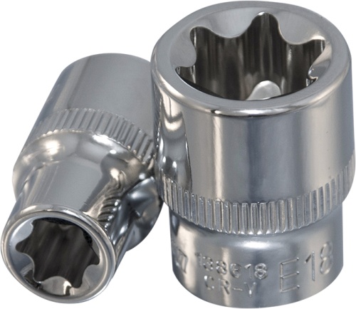 112624 Головка торцевая 1/2DR, внешний TORX®, Е24 | код 112624 | Ombra
