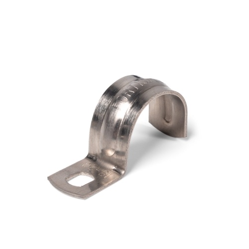 Скоба металлическая СМО(INOX) 31-32 (Fortisflex) | код 80976 | Fortisflex