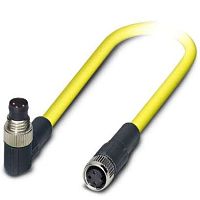 Кабель для датчика / исполнительного элемента SAC-3P-M8MR/ 0,5-542/M8 FS BK | код 1406283 | PHOENIX CONTACT