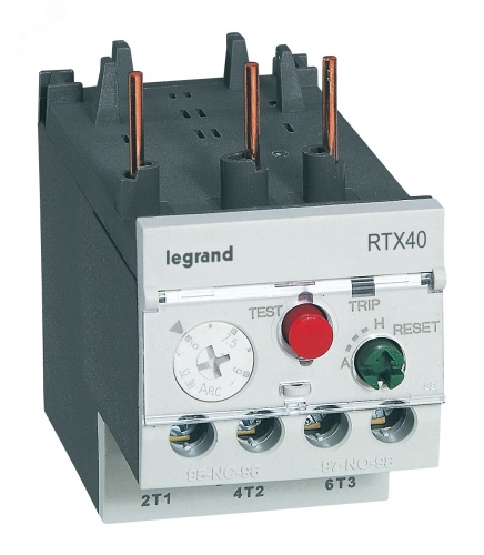 Реле тепловое RTX3 40 18...25A | код 416655 | Legrand