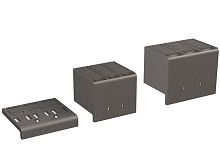 Крышки изолирующие высокие для силовых выводов HTC XT4 3p (комплект из 2шт.) SAC 1SDA0 66670 R1 | код 1SDA066670R1 | ABB