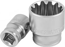 S68H3112 Головка торцевая SUPER TECH 3/8DR, 12 мм,5/32 | код S68H3112 | JONNESWAY