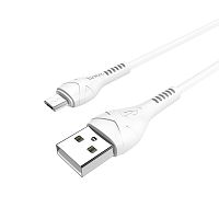 Кабель USB 2.0 hoco X37, AM/MicroBm, белый, 1м | код 6931474710505 | Hoco