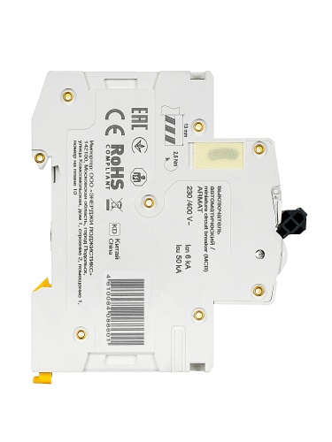 ARMAT Автоматический выключатель M06N 3P B 16А | код AR-M06N-3-B016 | IEK  фото 4