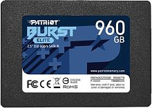 Накопитель SSD Patriot SATA-III 960GB PBE960GS25SSDR Burst Elite 2.5 | код 1471162 | PATRIOT