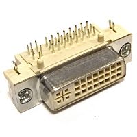 Разъём HDMI/DVI RUICHI DVI-D29FR, 29 контаков | код 61899 | Ruichi