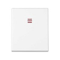 Клавиша с индикатором для 75201-, 75253-, 75150-69, S82C, белый | код 82011-50 | Simon