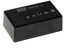 Источник питания AC-DC, 85.05Вт, вход 80…305В AC, 47…63Гц / 113…431В DC, выход 15В/5670мА, КПД 92.5%, изоляция 4000В AC, в корпусе 87х52х29.5мм, -30…+80С | код IRM-90-15 | MeanWell
