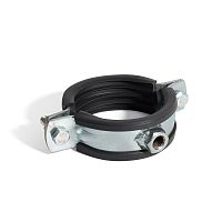 Хомут трубный усиленный ТХУ 2 1/2 (74-80мм) M12 (Fortisflex) | код 67465 | Fortisflex
