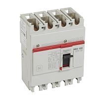 Выключатель автоматический DRX125 термомагнитный 125A 4П 10кА | код 27019 | Legrand