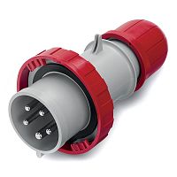 Вилка кабельная с безвинтовыми клеммами IP67 16A 3P+E+N 400В | код DIS2181637P | DKC