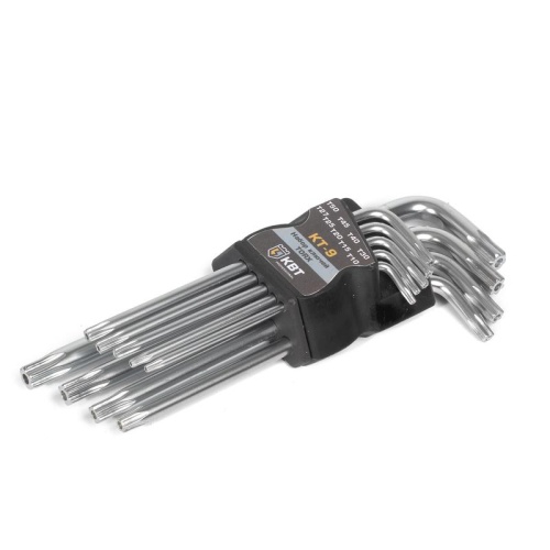 Набор ключей TORX КТ-9 (Т10-Т50) | код 79202 | КВТ