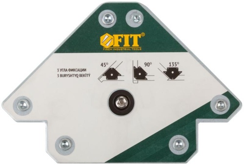 Угольник для сварки магнитный отключаемый тип "стрелка" усилие до 20кг FIT 81816 фото 9 Угольник для сварки магнитный отключаемый тип "стрелка" усилие до 20кг FIT 81816 фото 9