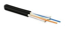 Hyperline FO-D3-IN-503-2-LSZH-BK Кабель волоконно-оптический 50/125 (OM3) многомодовый. 2 волокна. duplex. zip-cord. плотное буферное покрытие (tight buffer) 3.0 мм. для внутренней прокладки. LSZH. нг(А)-HF. –40 C – +70 C. черный | код 244728 (0) Бр