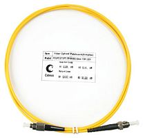 Cabeus FOP(s)-9-FC-ST-5m Шнур оптический simplex FC-ST 9/125 sm 5м LSZH | код 7507c | Cabeus