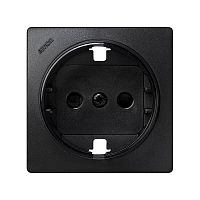 Накладка со шторками на 73432-39, S73L, графит | код 73041-62 | Simon