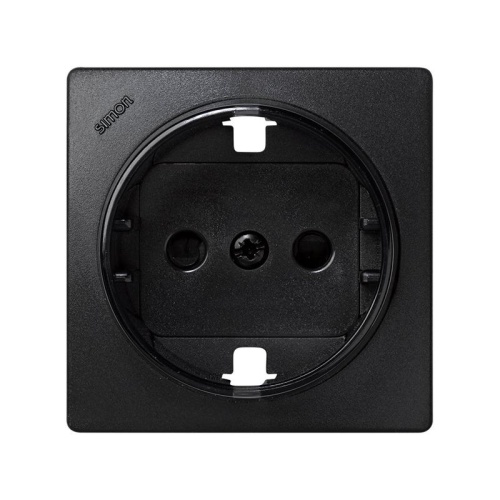 Накладка со шторками на 73432-39, S73L, графит | код 73041-62 | Simon