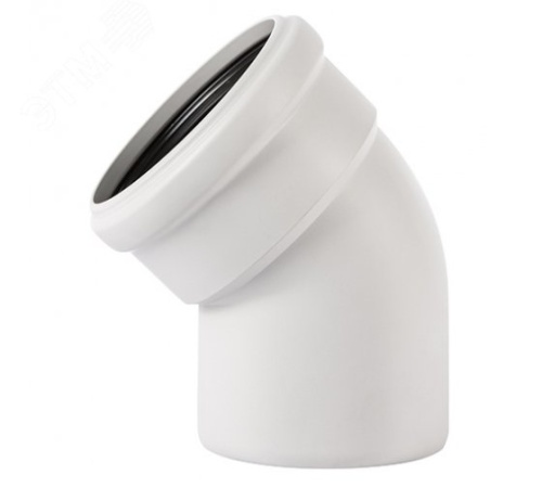 Отвод 45 град. 110 для бесшумной канализации | код 335120 | Ostendorf
