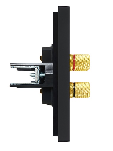 FORTE&PIANO Аудиорозетка 4-мест. FP139 чер. IEK | код FP-S40-K02 | IEK фото 2