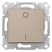SEDNA ВЫКЛЮЧАТЕЛЬ 2-полюсный, сх.2, 10А, 250В, ТИТАН | код SDN0200168 | Systeme Electric