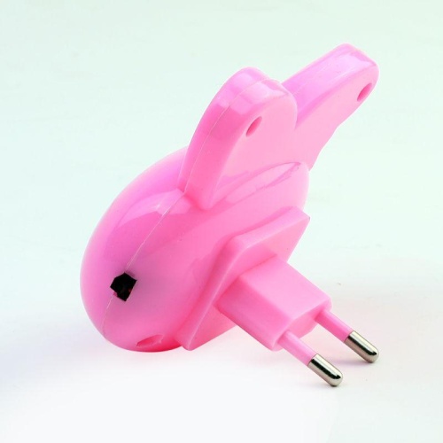 Светильник светодиодный NL-233 "Заяц" 220В ночник с выкл. розов. Camelion 13808 фото 7