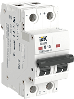 ARMAT Авт. выкл. M06N-DC 2P B 10А IEK | код AR-M06N-2-B010DC | IEK