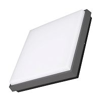 Светильник LGD-AREA-S240x240-25W Warm3000 (GR, 110 deg, 230V) (ARL, IP54 Металл, 3 года) | код 29952 | Arlight