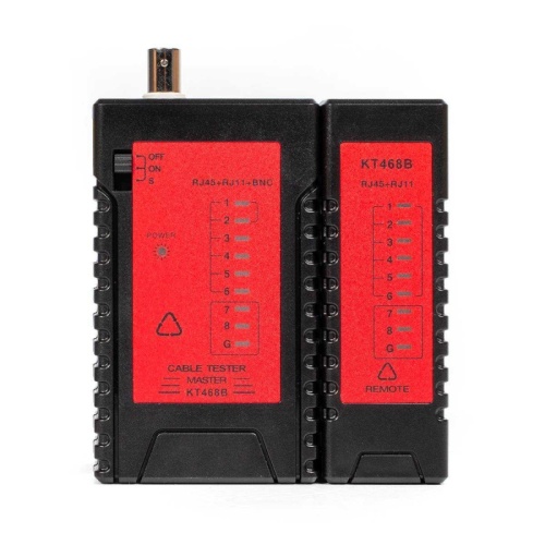 LAN-тестер кабельный KT 468B PROLINE (КВТ) | код 86212 | КВТ
