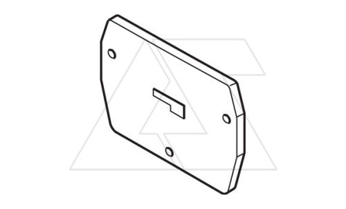 Концевой сегмент для клеммы DR 2,5/5.2L (mini), 1.5мм, серый | код 29130102 | Entrelec