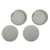 Набор заглушек 6060-3 для профиля 6060 4шт глухие | код Б0062783 | ЭРА