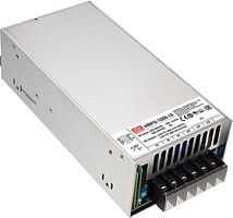 Источник питания AC-DC, 1008Вт, вход 90…264V AC, 47…63Гц /127…370В DC, выход 24В/42A, рег. вых=22…28В, изоляция 3000В AC, в кожухе 218х105х63.5мм, -40…+70С, c корректором коэф. мощности, SB выход 5В/0.3А | код HRPG-1000-24 | MeanWell