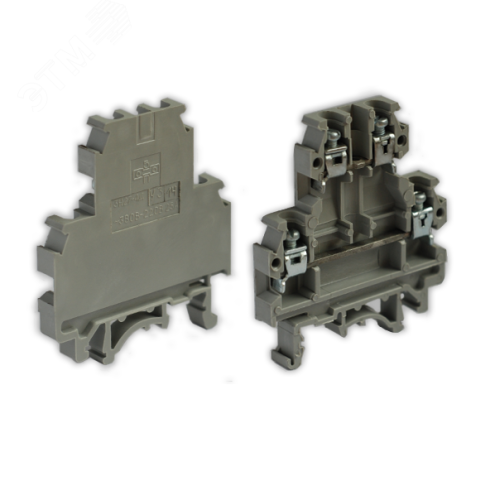 Зажим наборный двухэтажныймостиковый ЗН27-4Д25 | код ЗН27-4Д25-2Д/2Д | УПП-5